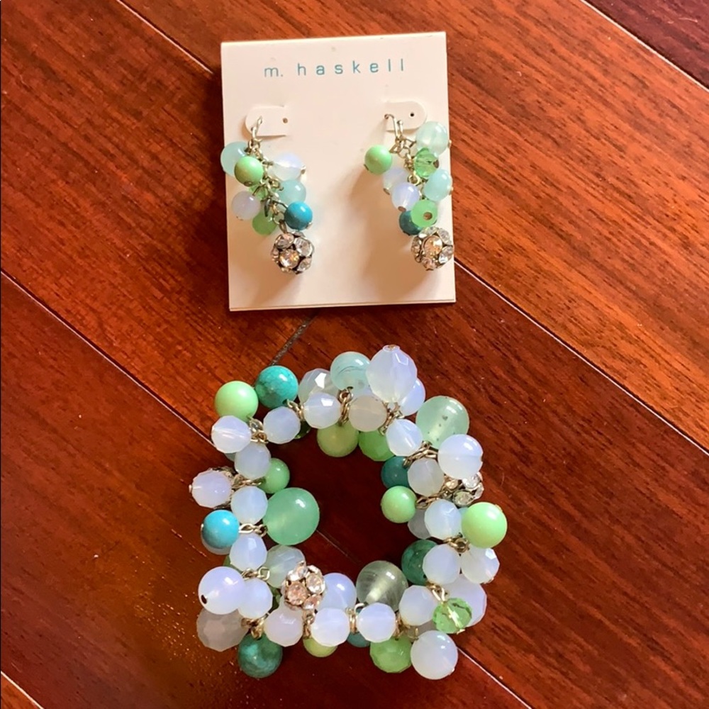 matching bracelet with earrings